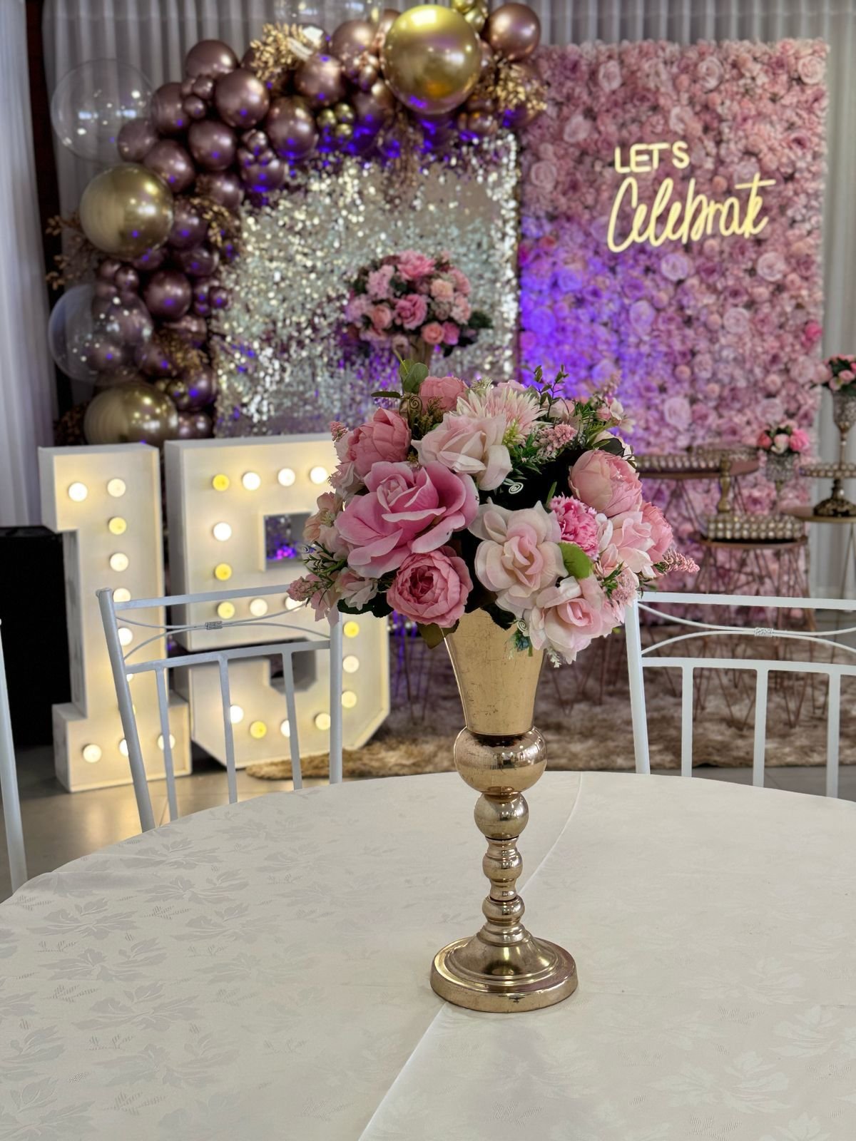 Centrotable de flores