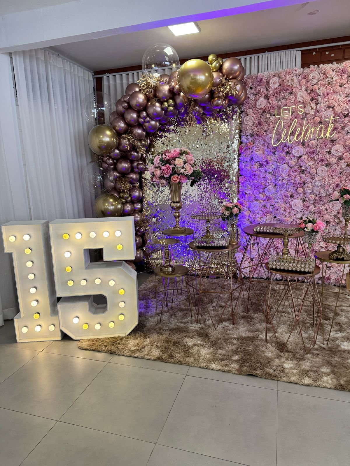Decoração 15 anos